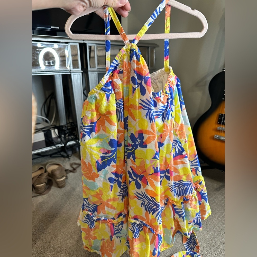 Janie and Jack Multicolor Floral Outfit - Picture 5 of 6